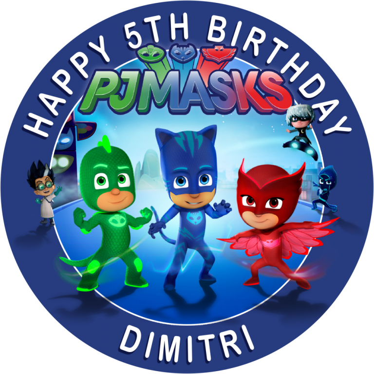 Pj Masks - Pj Masks Into The Night To Save (768x768), Png Download