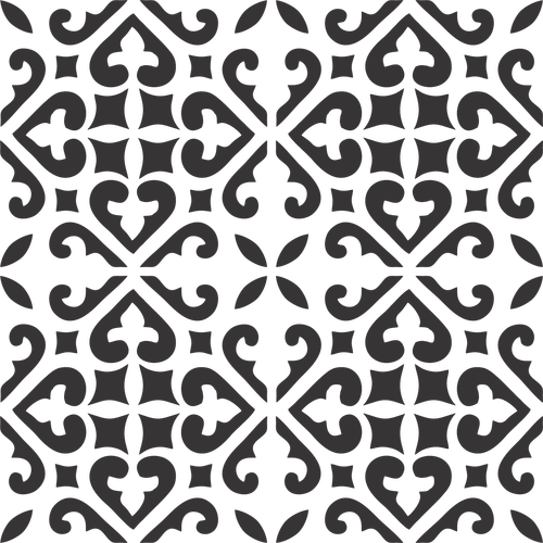 Asilah Pattern Moroccan Style Stencil - Maxwell & Williams Medina Ceramic Azrou Coaster (500x500), Png Download