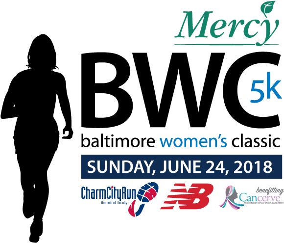 Bwc2018 Logo Cancerve - Baltimore Women's Classic (792x612), Png Download