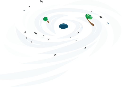 Hurricanes Are Extremely Strong Tropical Storms That - Tropical Cyclone (517x368), Png Download