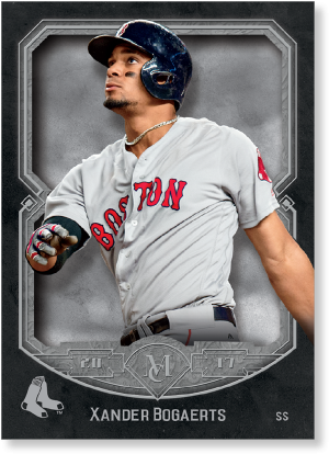 Xander Bogaerts 2017 Topps Museum Collection Base Poster - College Baseball (500x500), Png Download