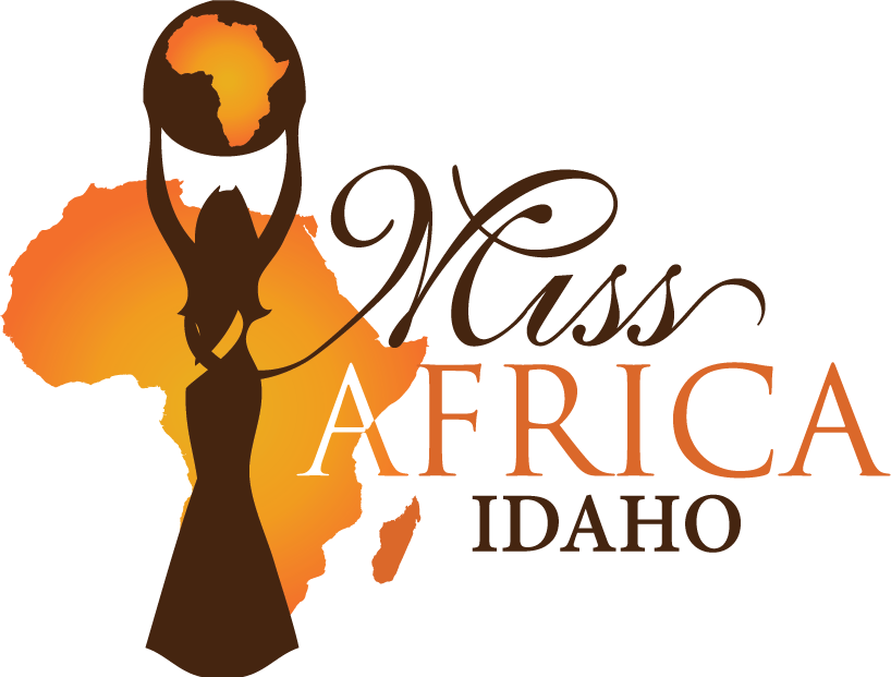 Miss Africa Idaho - Miss Africa Logo (818x621), Png Download
