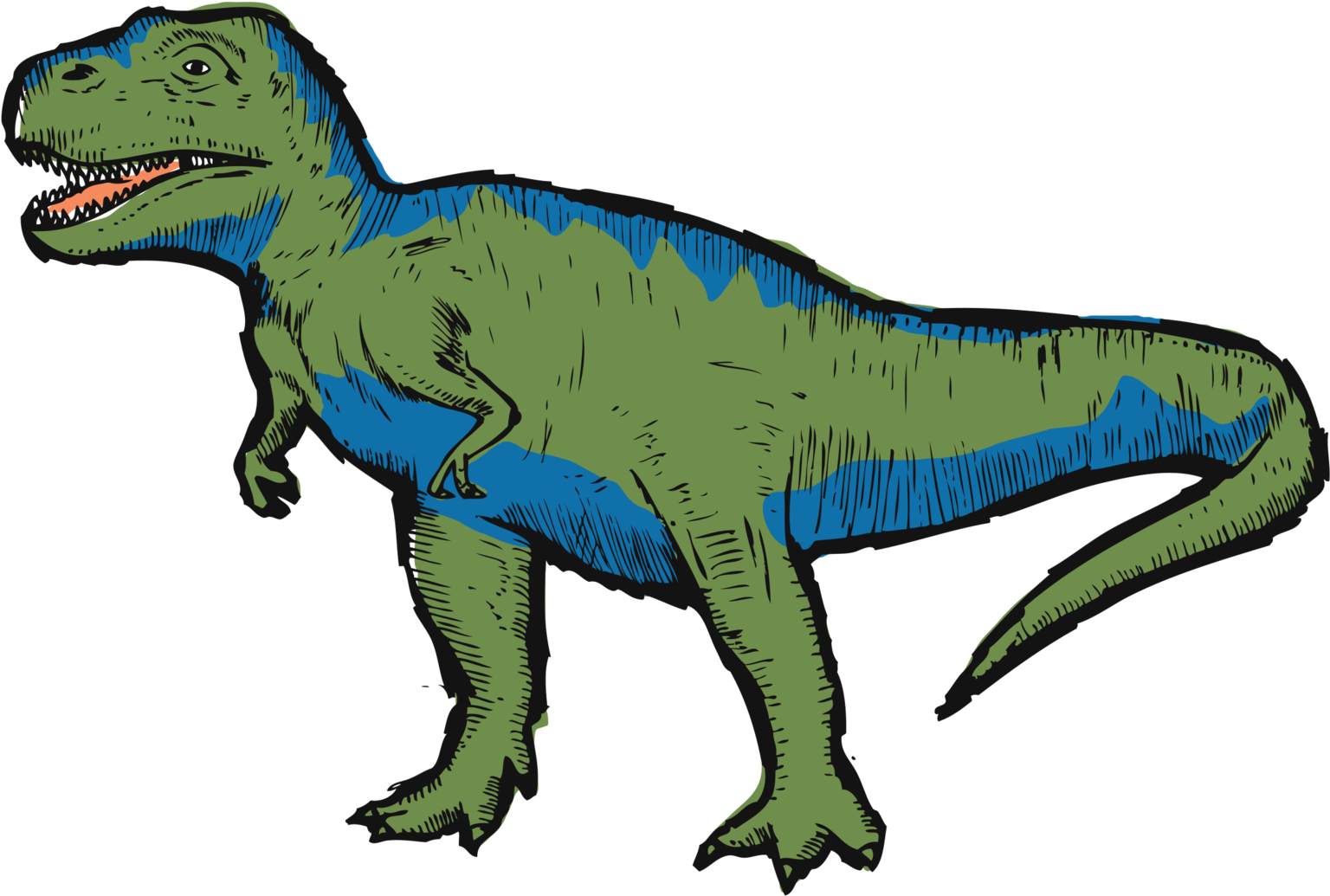 T Rex - Tattly (690x690), Png Download
