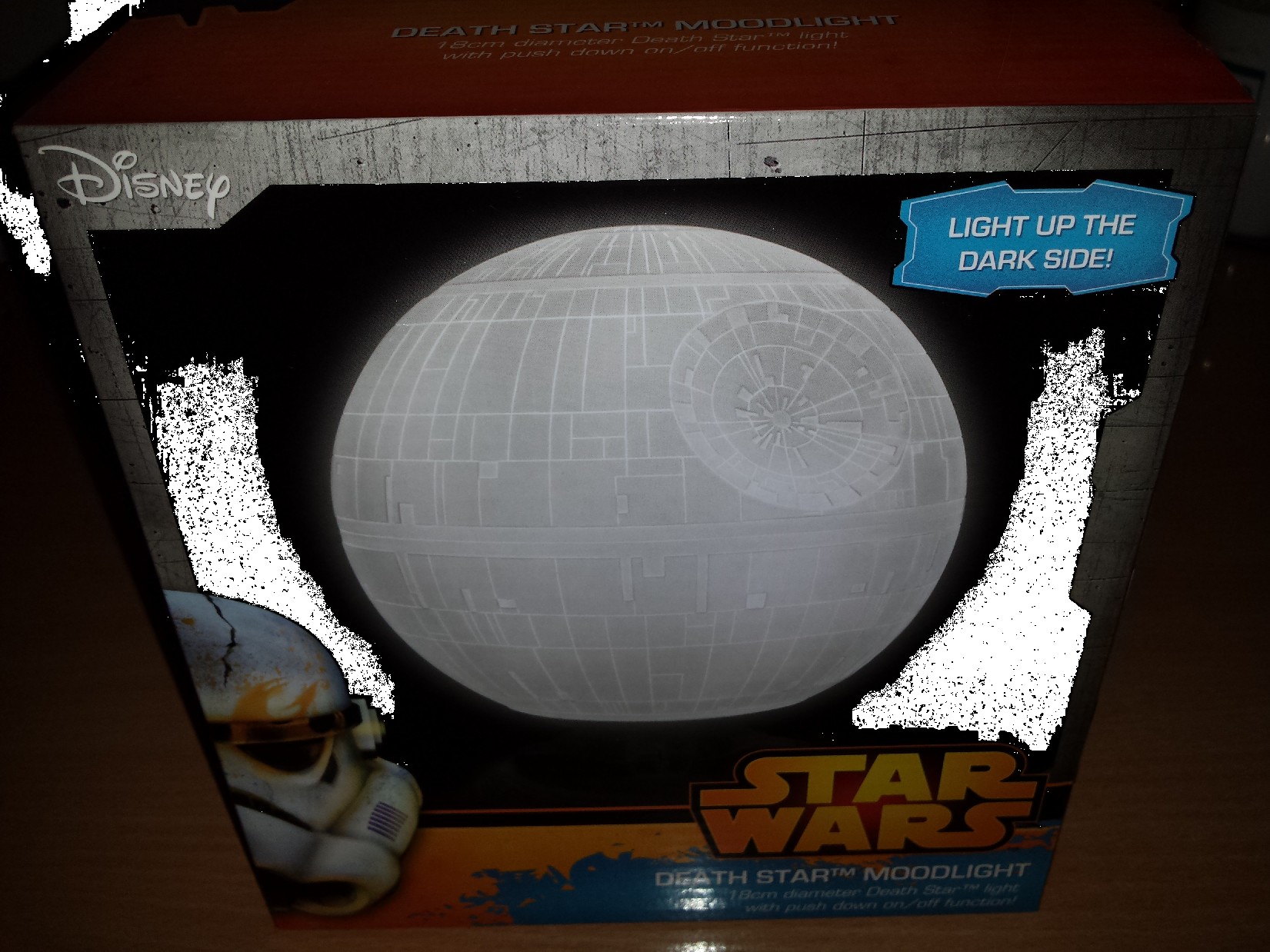 Death Star Mood Light - Sphere (1651x1238), Png Download