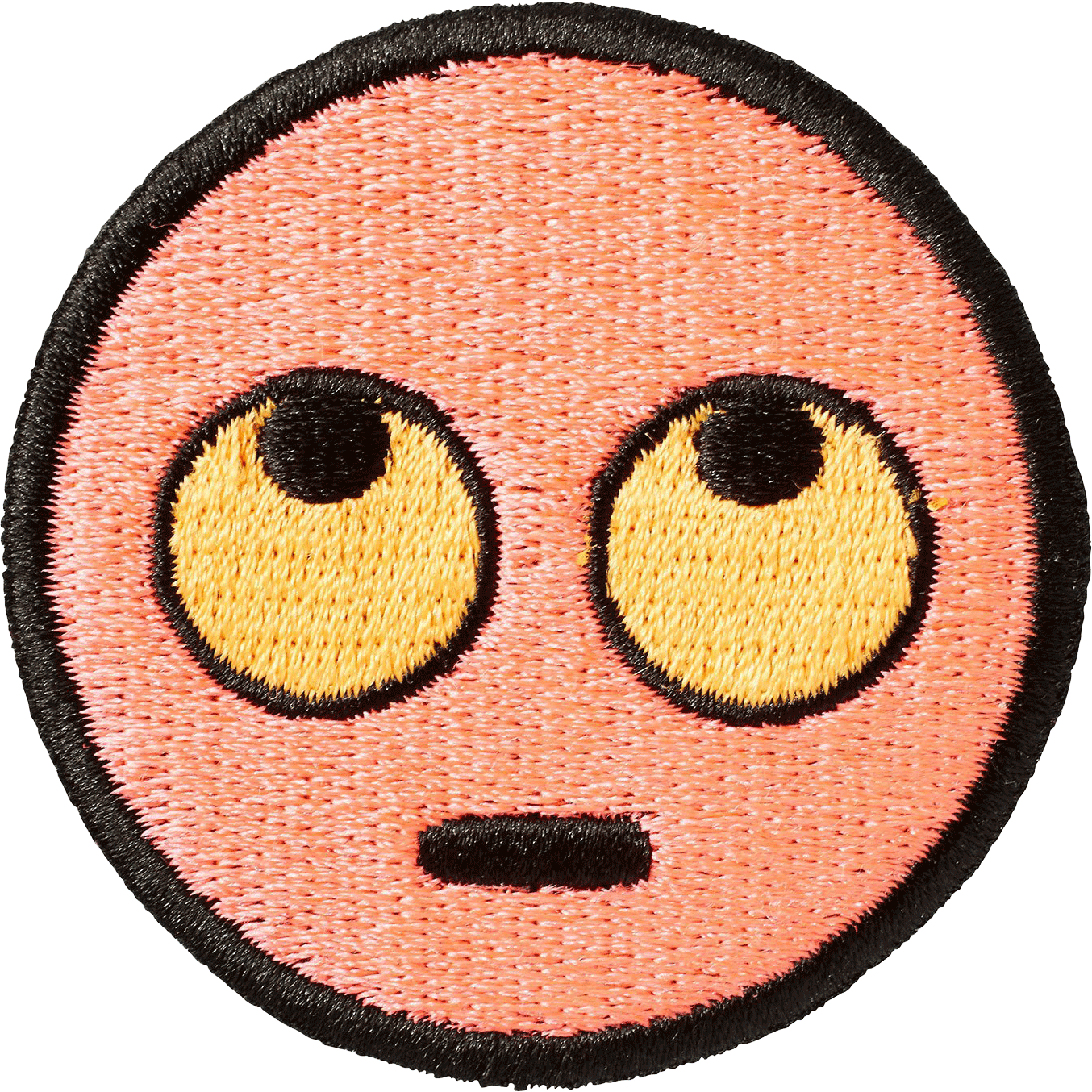 Rolling Eye Emoji Sticker Patch - Emoji (1354x1354), Png Download
