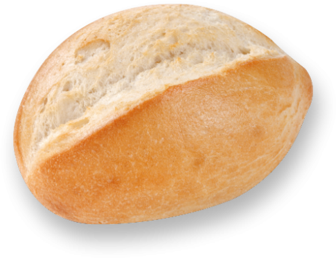 Crusty Bread Roll - Potato (940x587), Png Download
