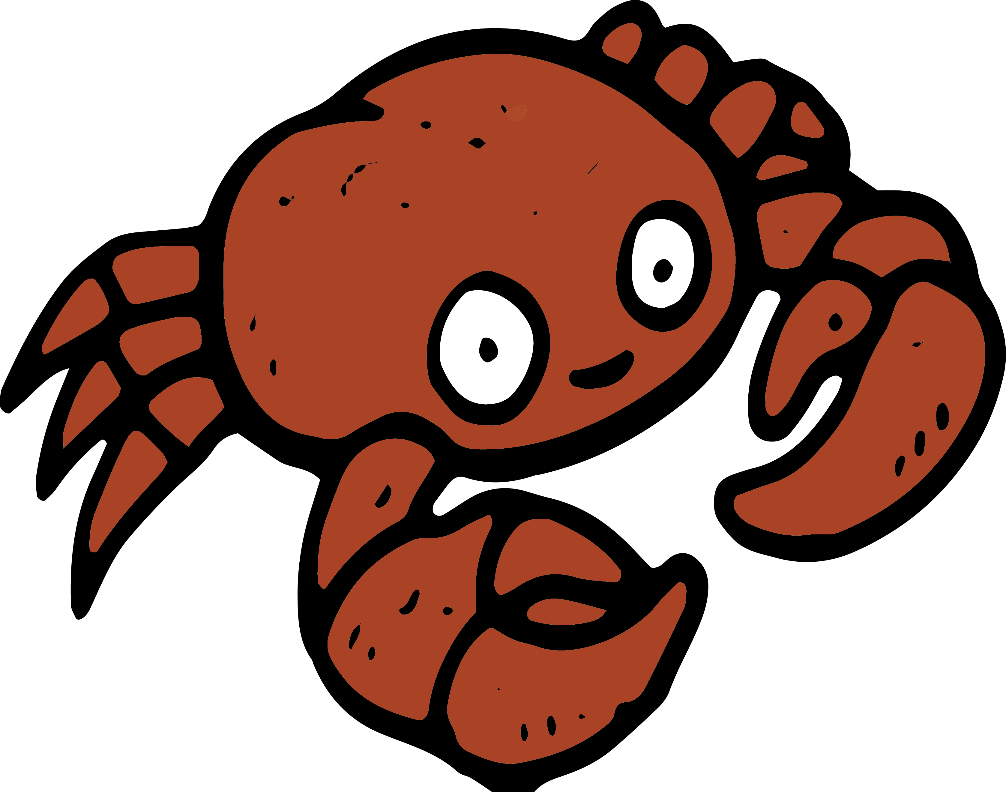 Picture Library Download Cartoon Drawing Design Transprent - Crab Cartoon Drawing (3354x2641), Png Download