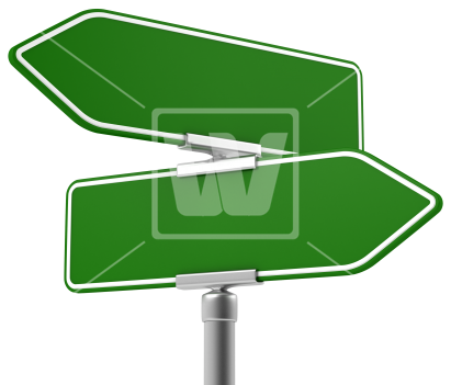 Directions Sign - Putter (550x366), Png Download