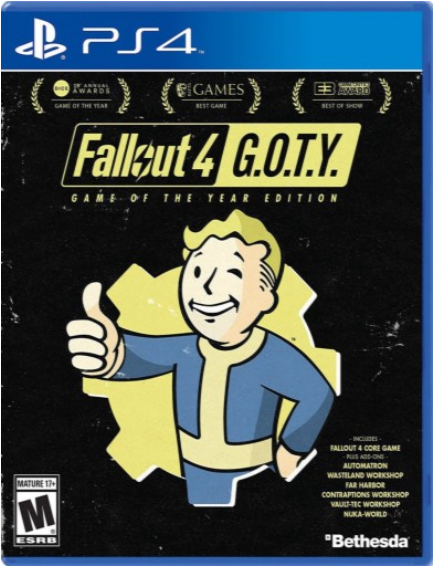 Fallout 4 Goty - Bethesda Fallout 4 [game Of The Year Edition] (640x640), Png Download