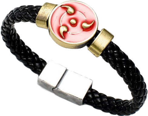 Naruto Sharingan Black Bracelet - Bracelet (640x640), Png Download