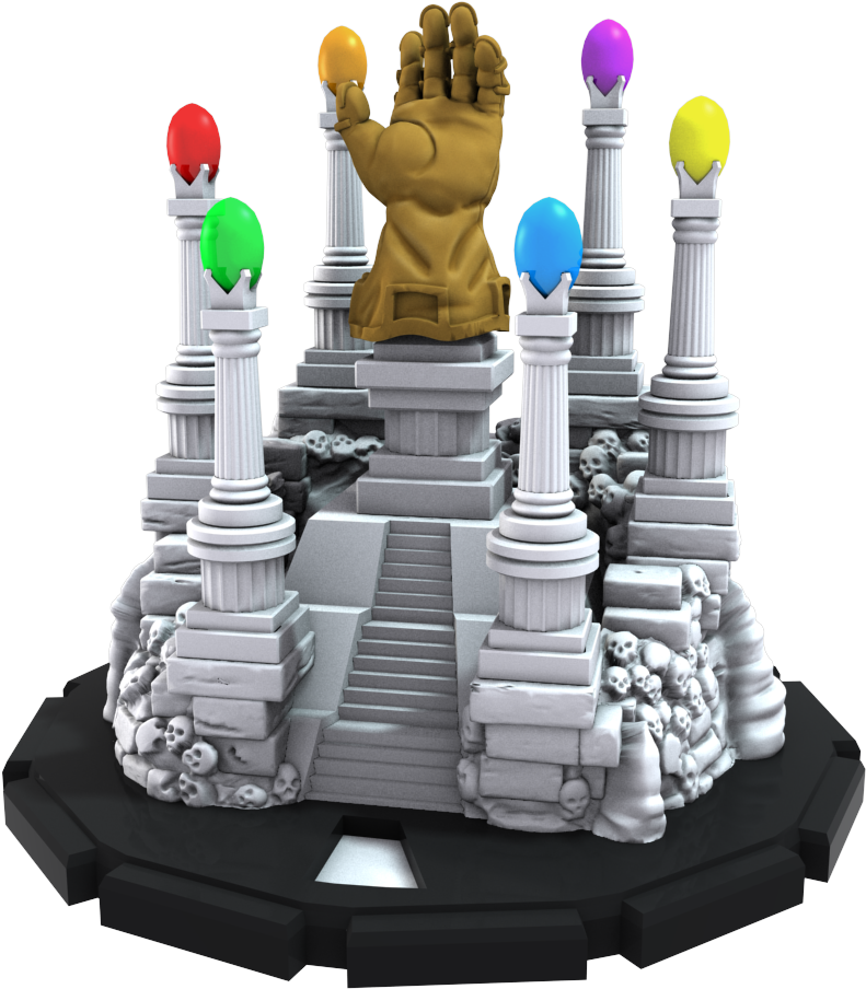 Itrader - - Marvel Heroclix Infinity Gauntlet (1024x1024), Png Download