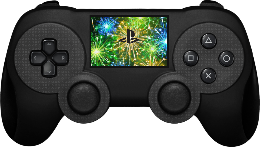 Ps4h8fp7 - Does A Ps4 Controller Have A Screen (900x510), Png Download