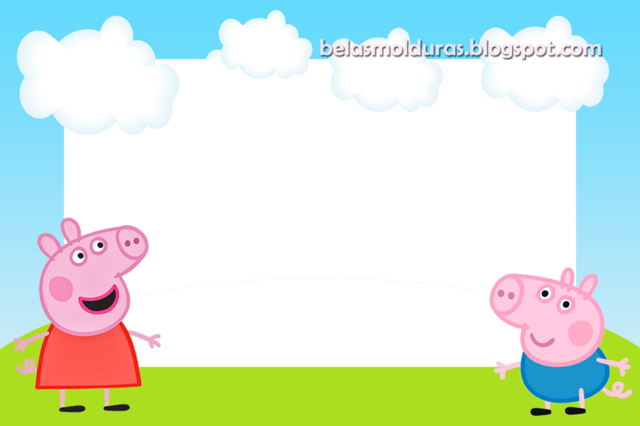 Peppa Pig And George Clipart Pig Book Once Upon A Time - Peppa Pig (900x600), Png Download