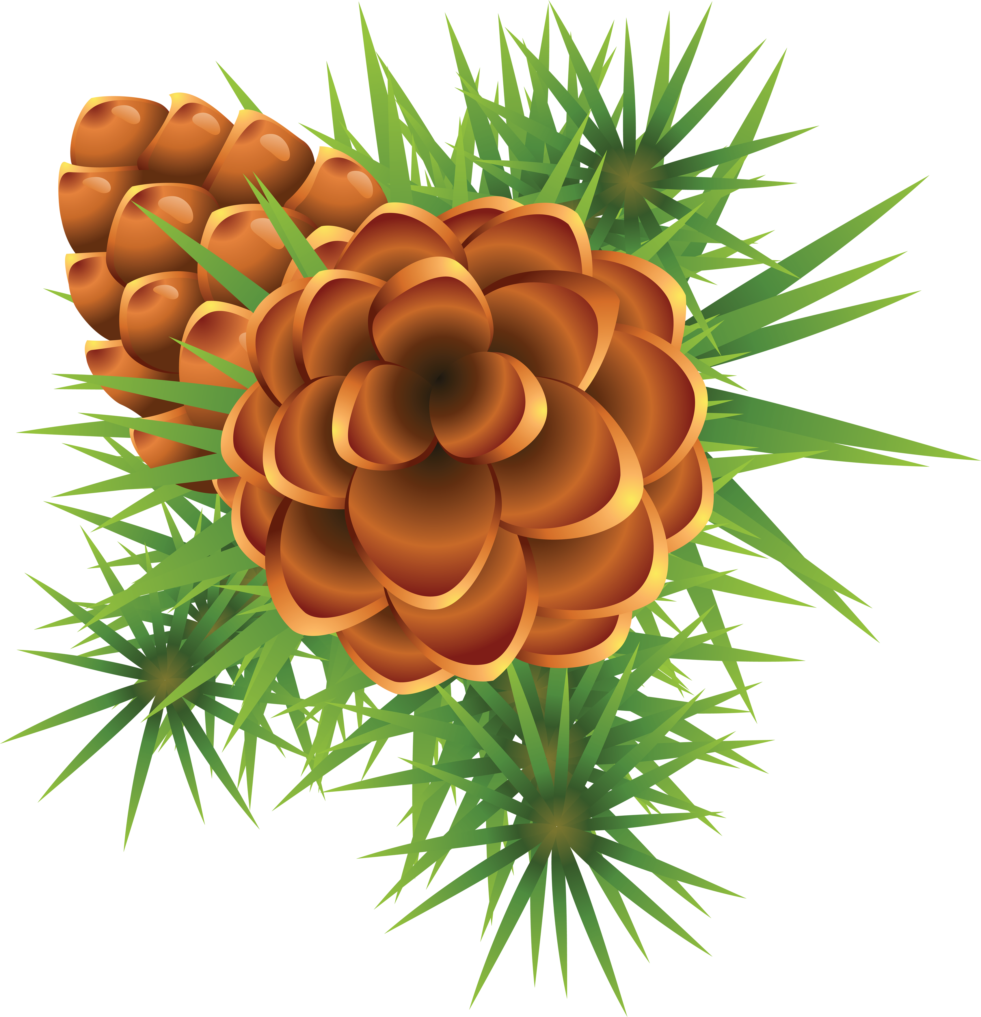 Fir-tree Png Image - Christmas Mistletoe (3397x3520), Png Download