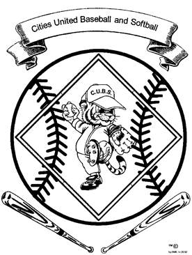 C - U - B - S - Logo - Cubs Baseball Drawing (960x365), Png Download
