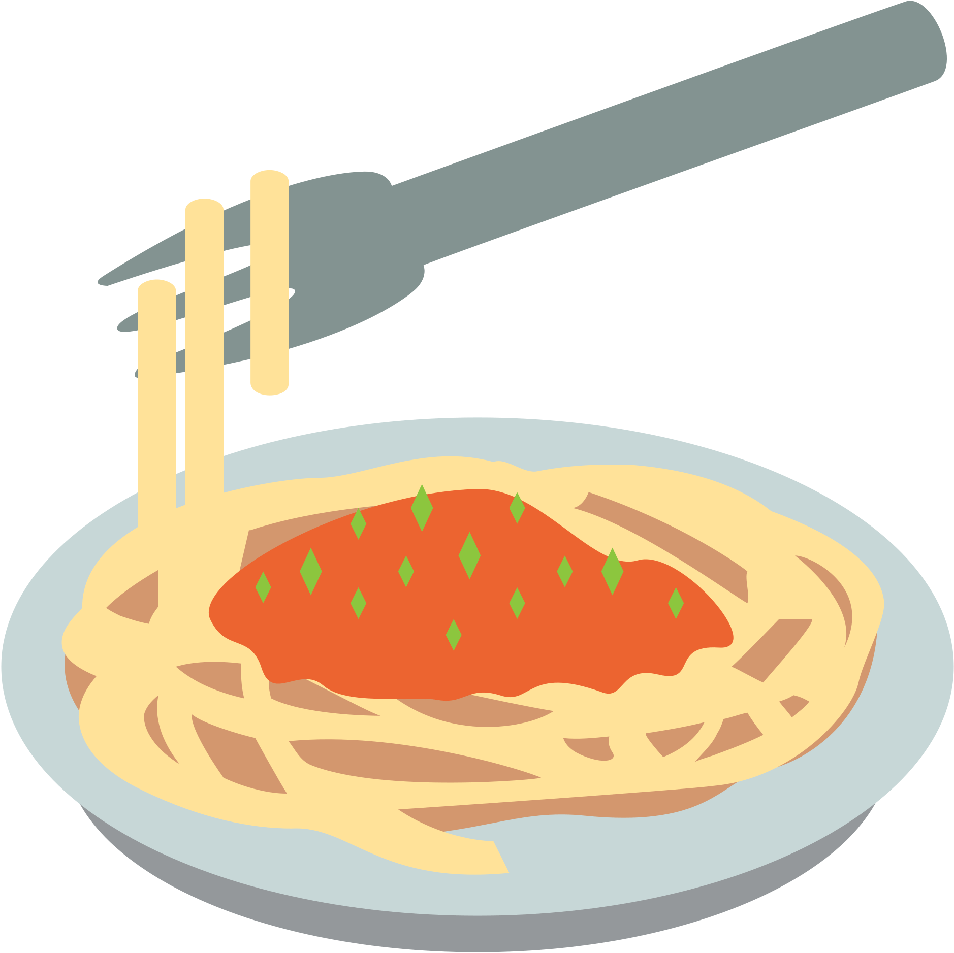 Favorite Recipe Series - Pasta Emoji Png (2000x2000), Png Download