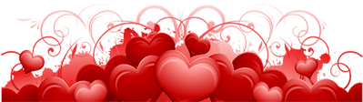 Happy Valentines Footer - Valentines Footer Png (400x400), Png Download