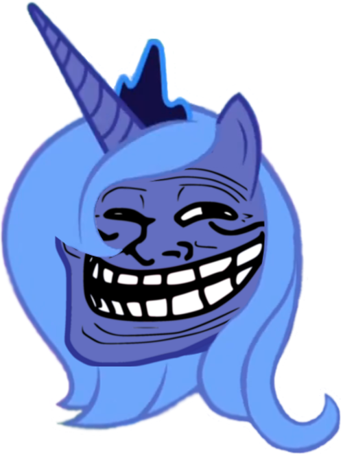 Http - //i51 - Tinypic - Com/20kpqfn - Black Troll Face Png (500x665), Png Download