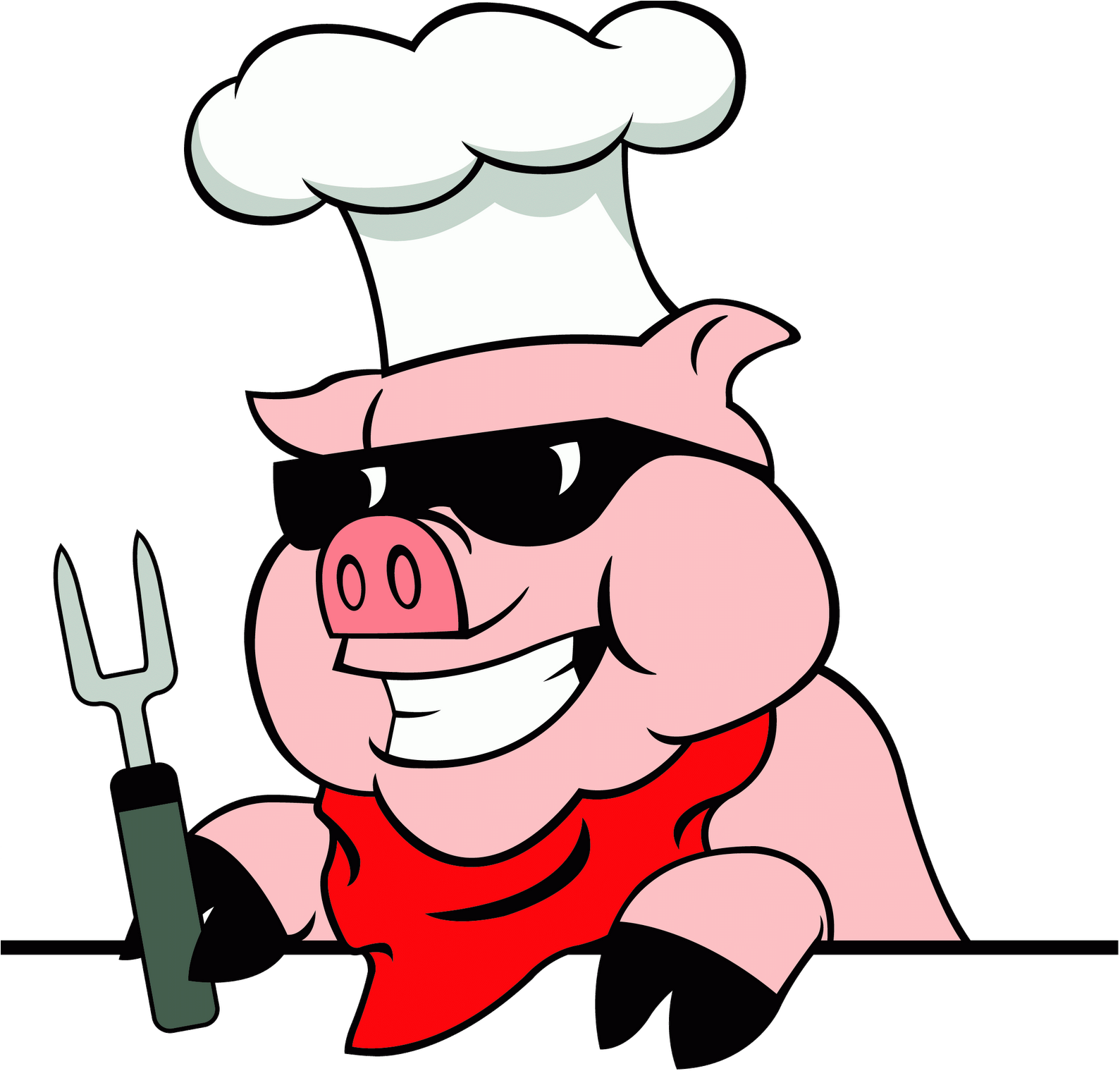 Banner Transparent Barbecue Png Transparent Images - Hog Roast Clip Art (1600x1526), Png Download