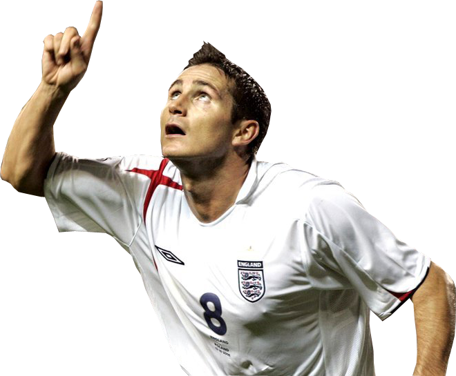 Football Player Figure - Frank Lampard England Png (660x545), Png Download