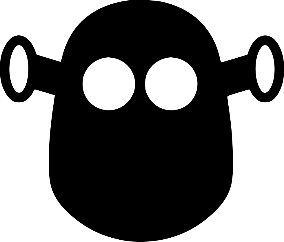 Png File - Png Black And White Shrek (980x835), Png Download