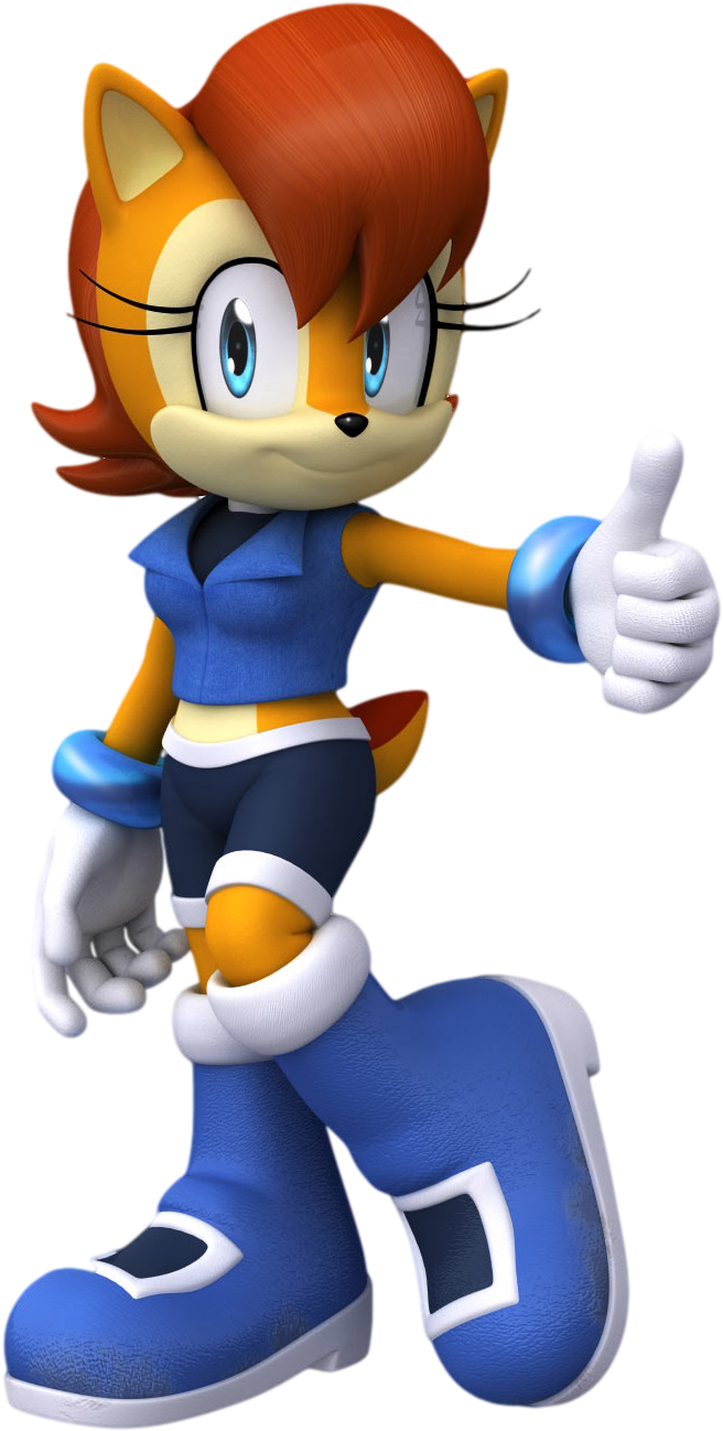 Sally Post Wwc V2 - Sally Acorn Tg Tf (708x1336), Png Download