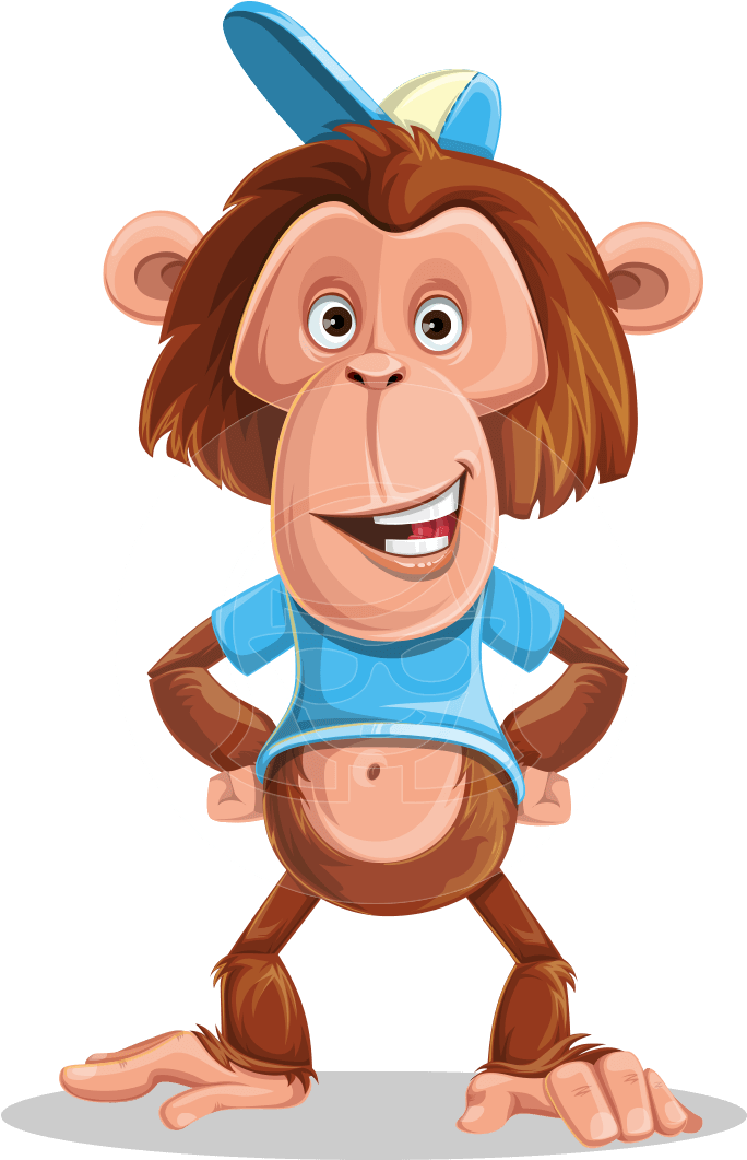Ron K The Hipster Monkey - Monkey (957x1060), Png Download