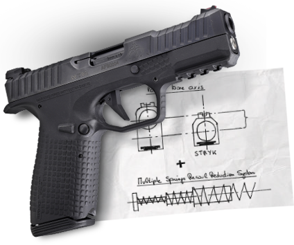 Stryk B Pistol - Arsenal Firearms Stryk B (424x354), Png Download