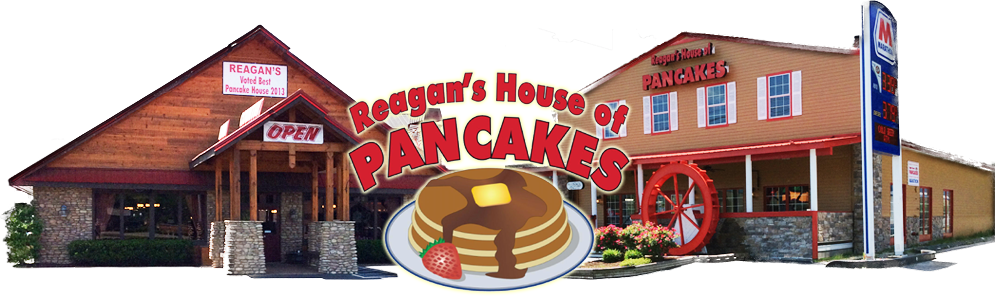 Reagan's House Of Pancakes (1000x302), Png Download