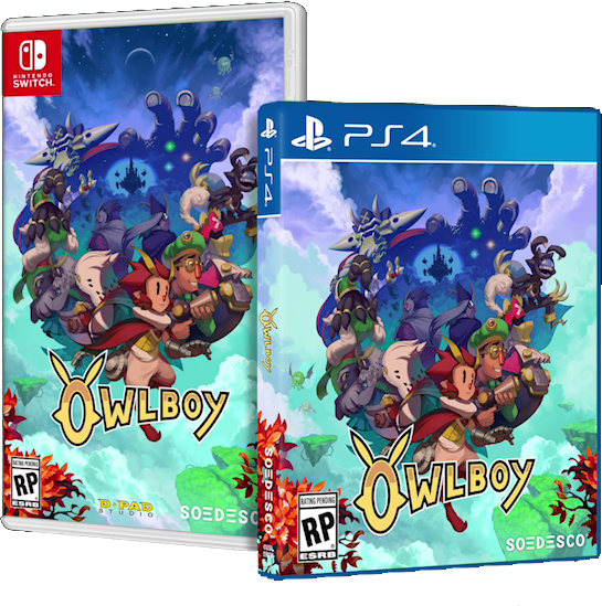 We Have Partnered With Soedesco To Bring The Game To - Owlboy On Ps4 (545x549), Png Download