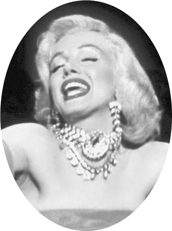 Fashion Icons Or Former Wixon Employees Modeling Their - Gentlemen Prefer Blondes (581x755), Png Download