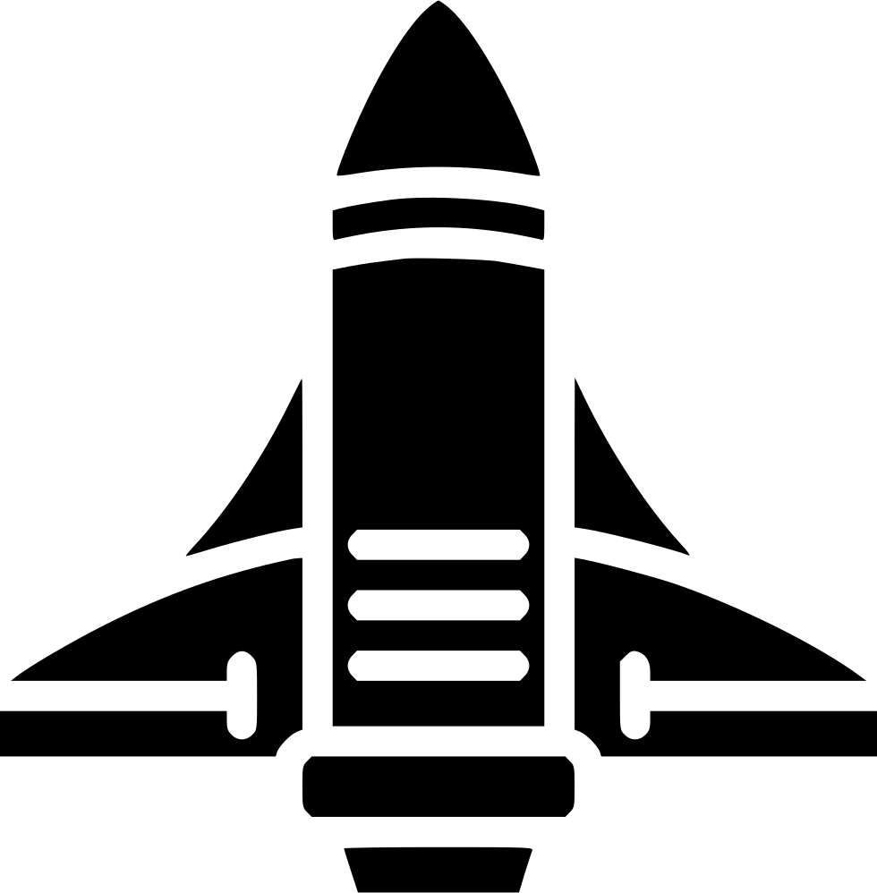 Missile Clipart Solar System - Rocket (980x998), Png Download