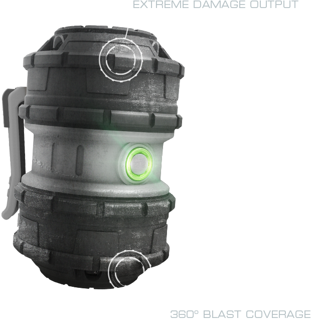 No Ammo No Problem - Grenade Tag Laser (1308x670), Png Download