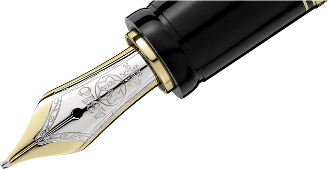 Montblanc Boheme Fountain Pen 25130 (890x364), Png Download