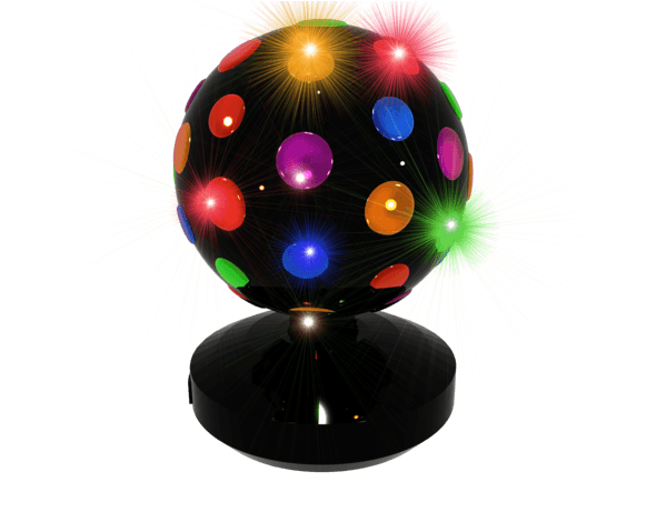 Disco Light - 8717278 - 86299 - - Party Fun Lights Disco Light Rotating Ball (640x480), Png Download