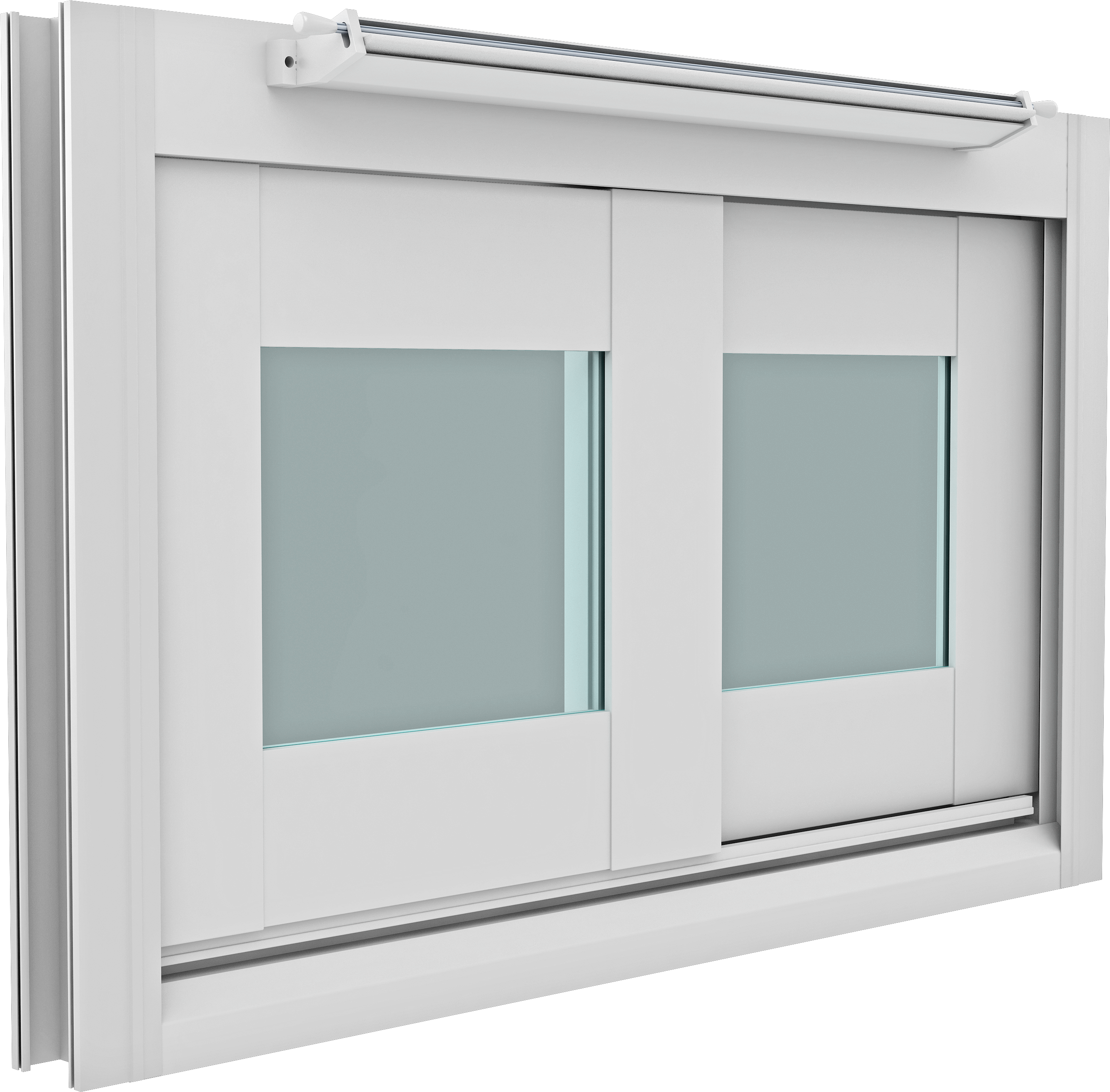 Chameleon Valve In An Aluminium Window - Window (3000x3000), Png Download