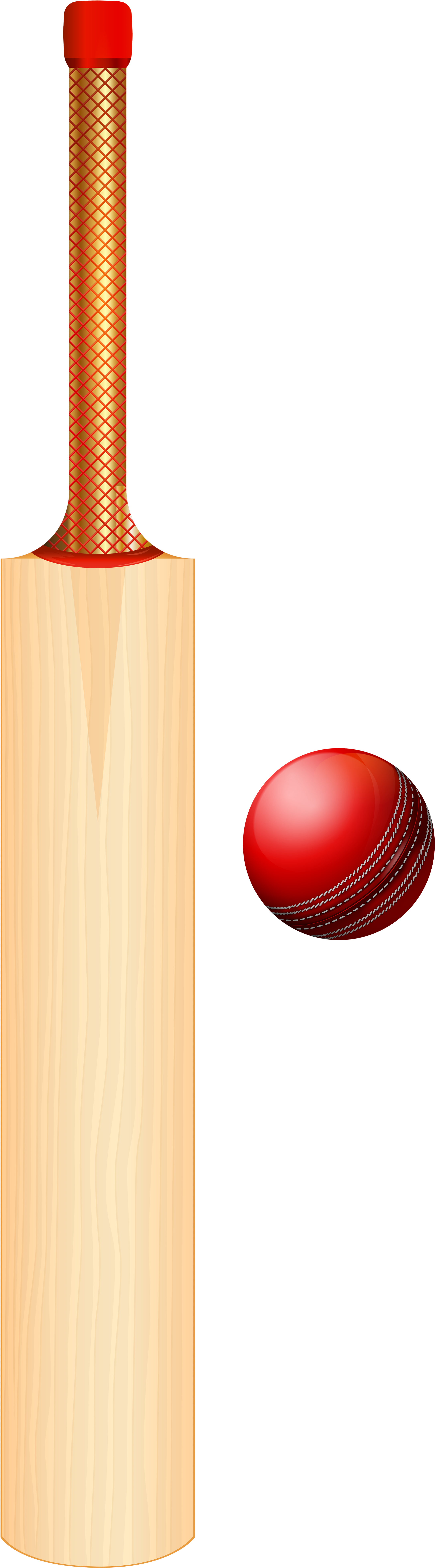 Cricket Clipart Transparent Bat Ball Clipart Png Full Size Png Download Seekpng