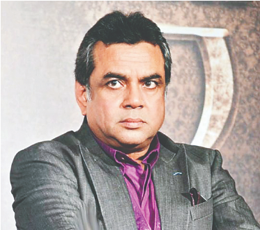 Arundhati Roy Paresh Rawal (550x330), Png Download