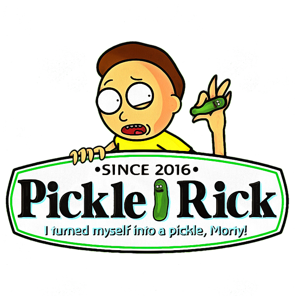Bleed Area May Not Be Visible - Tiny Rick - And Morty - Schwifty Tshirt Basic Tees (600x600), Png Download