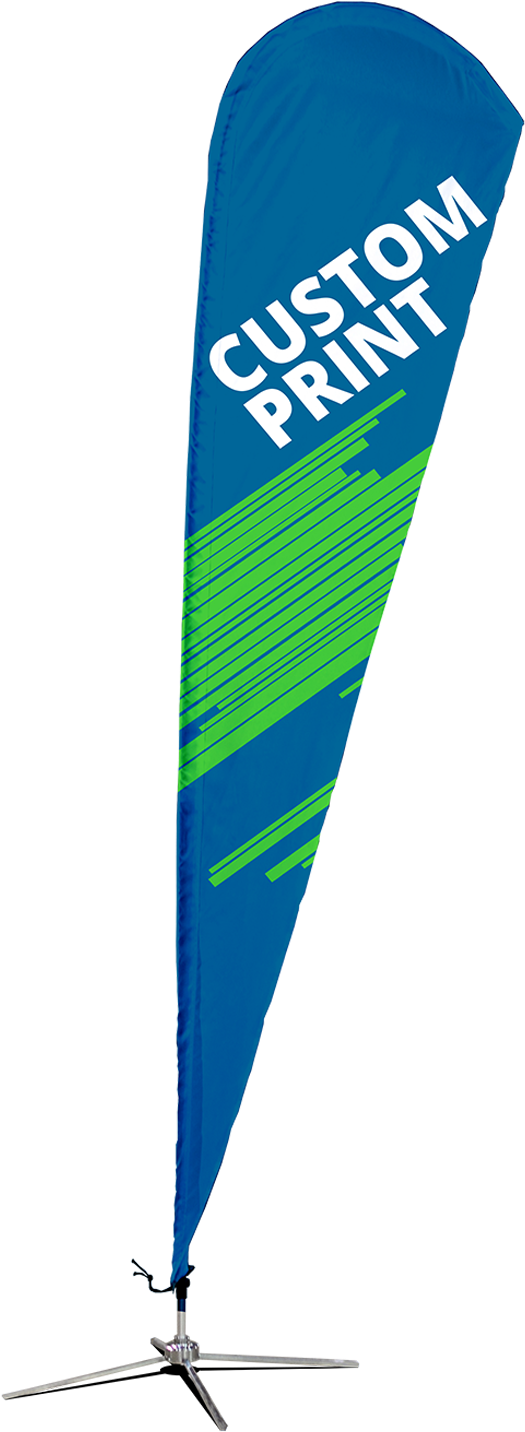 Custom Teardrop Flag - Flag (1601x1601), Png Download