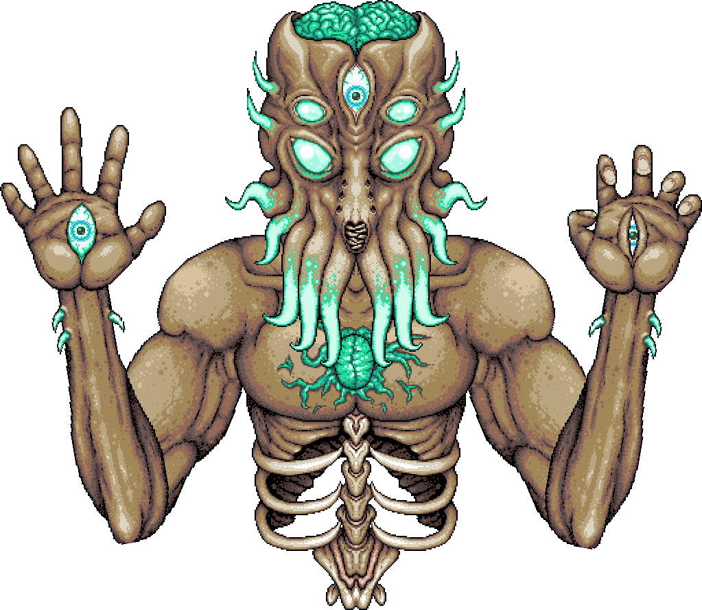 Terraria Moon Lord (1023x888), Png Download