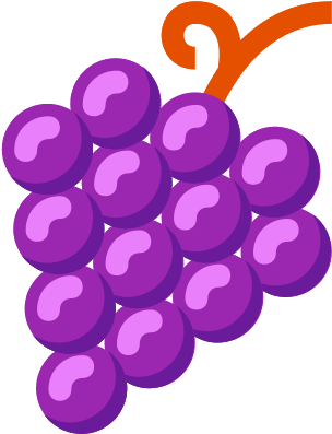 Uvas Iconos (500x500), Png Download
