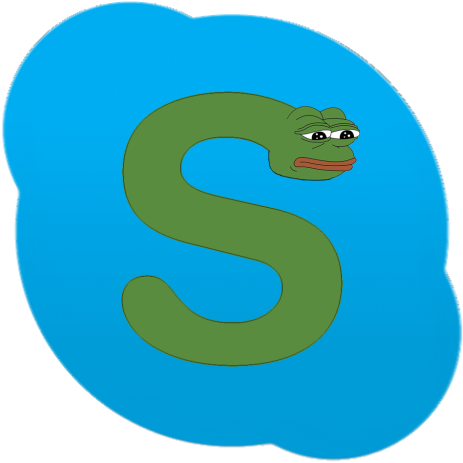 Skypepe - Feels Bad Man (500x500), Png Download