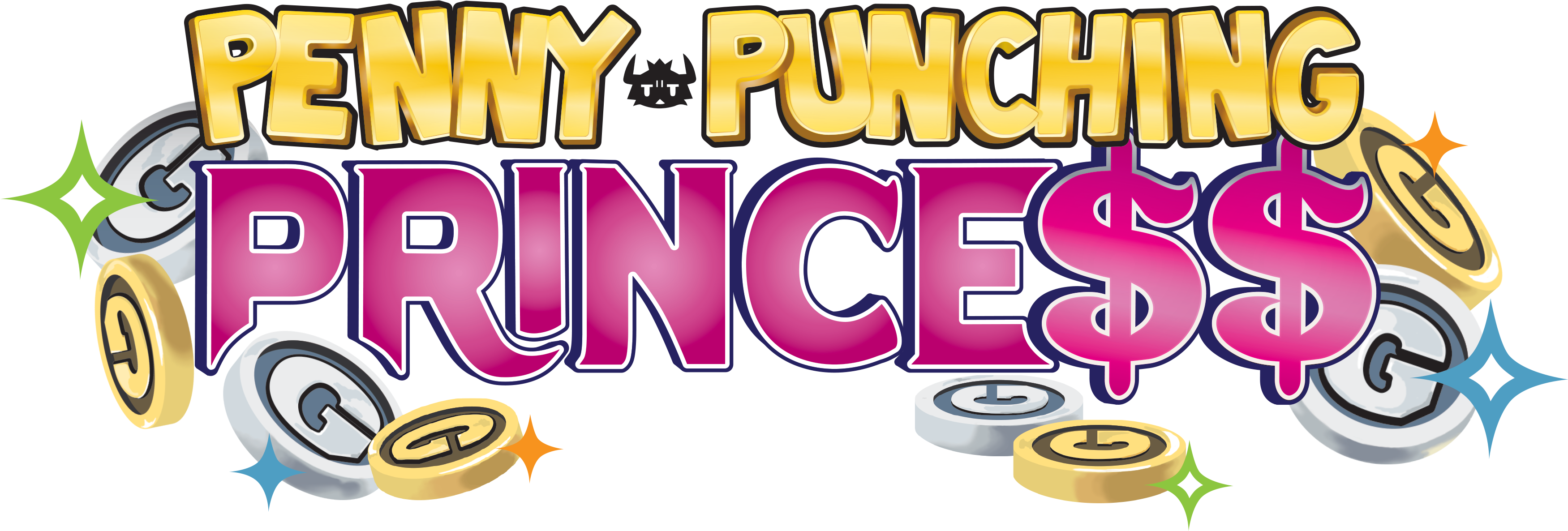 Penny Punching Princess Nintendo Switch - Penny Punching Princess Logo (3500x1500), Png Download