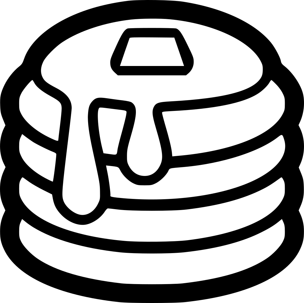 Pancakes Comments - Icon Pancakes (980x978), Png Download