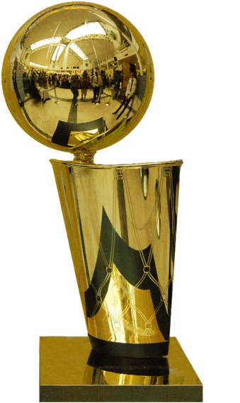 Basketball Trophy Png Library - Championship Trophy Nba (415x600), Png Download