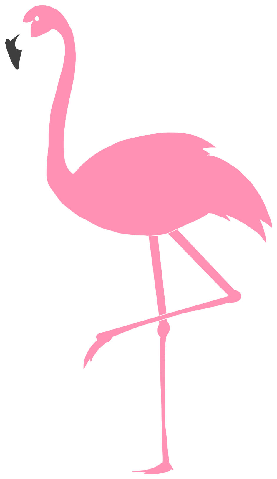 Flamingo 20rb Edited 2 Small - Sticker Tumblr Png Pink Flamingo (2400x3200), Png Download