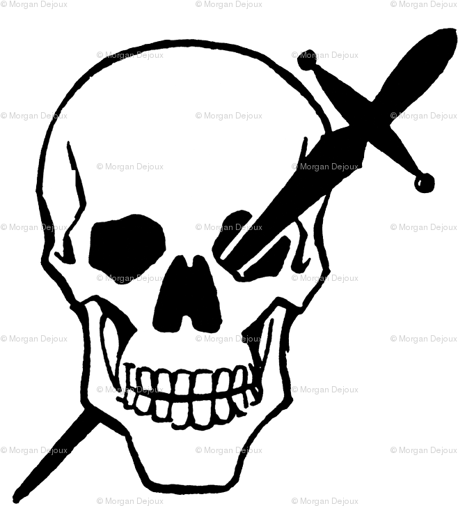 Skull Symbol (725x810), Png Download