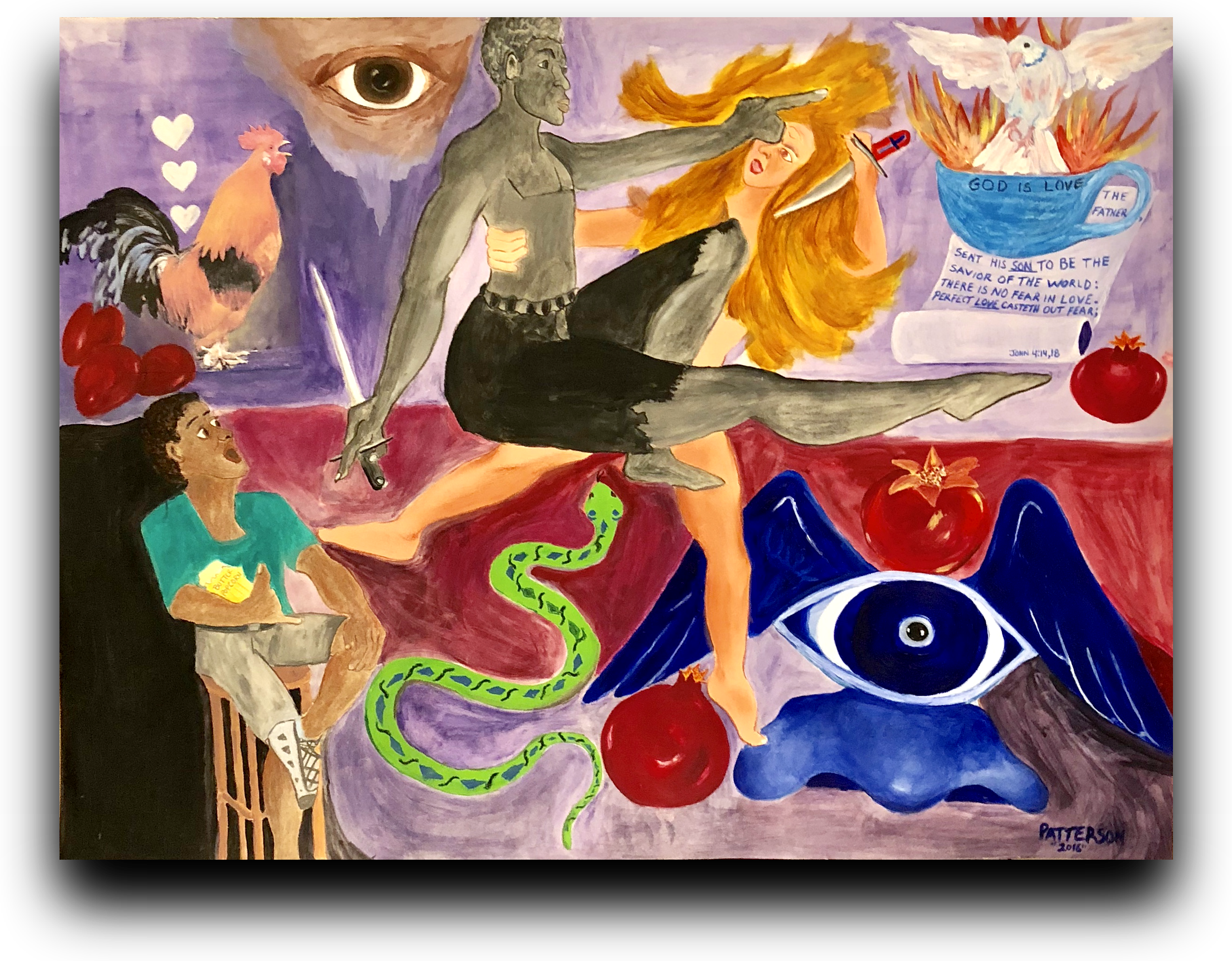 Atthemoviesupclose 3dpng - Modern Art (2650x2068), Png Download