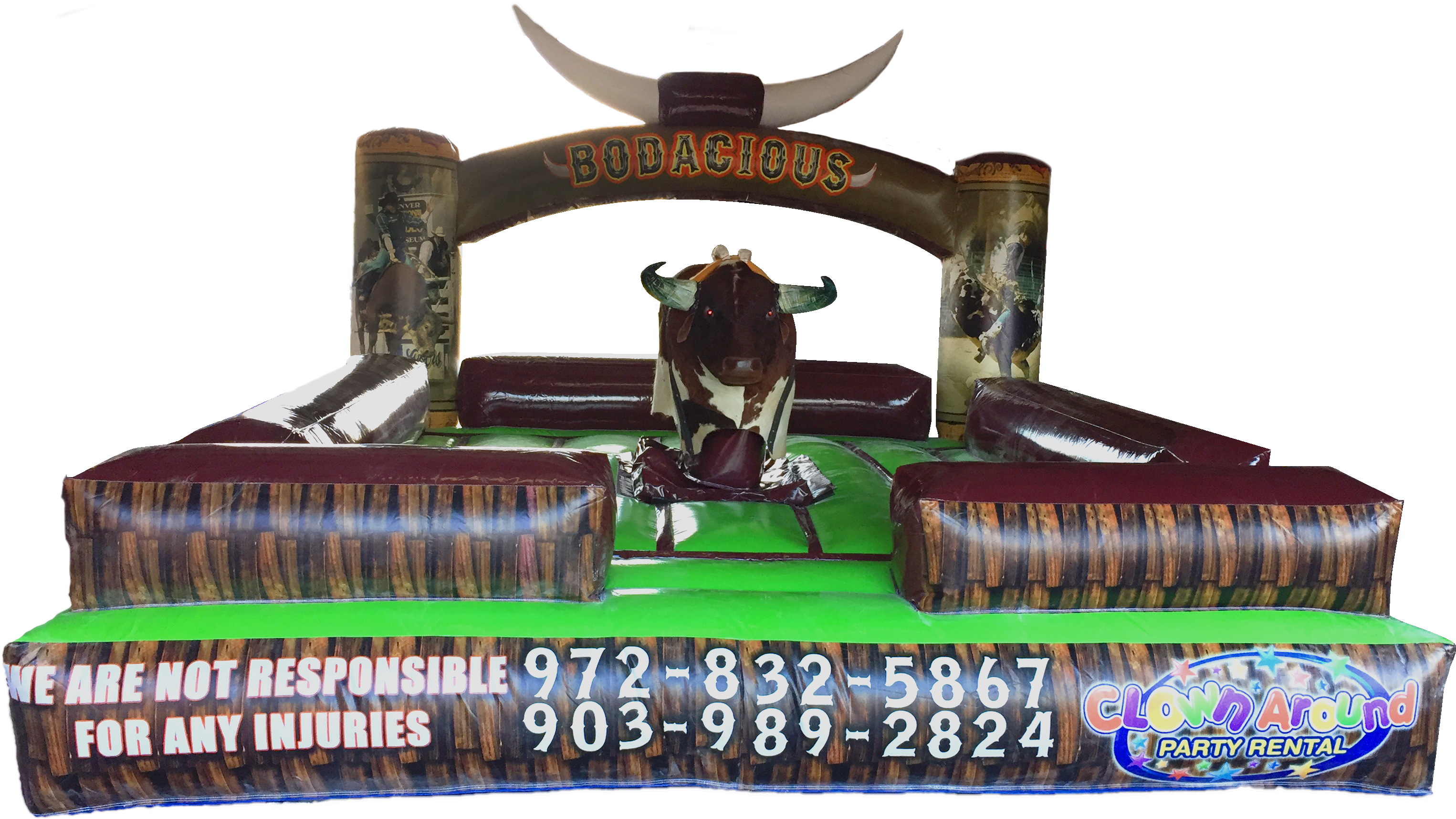 Mechanical Bull - Mechanical Bulls (3102x1828), Png Download